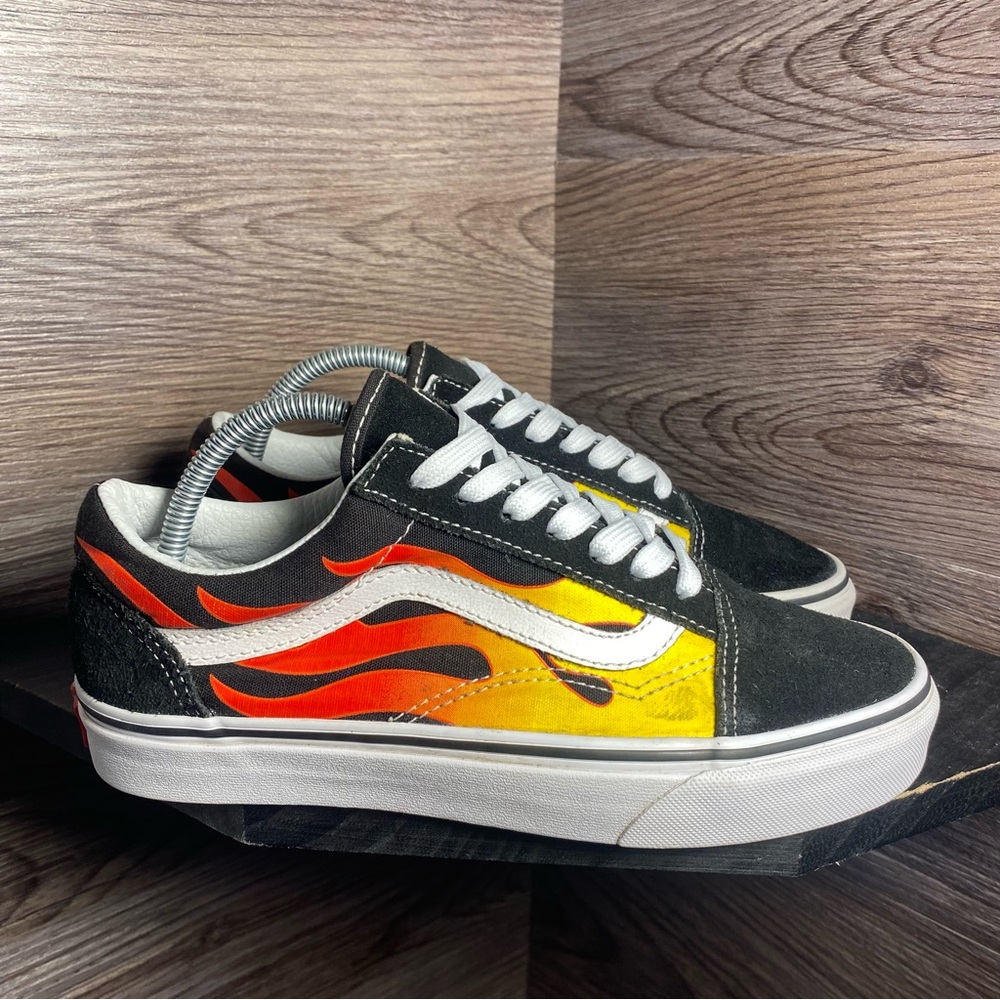 Vans old skool flame